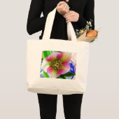 ピンクレンテンバラ ラージトートバッグ (正面(商品))