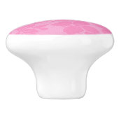 ピンクレースレースのようフローラランジェリードロワードレッサー セラミックノブ (側面)