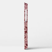 ピンクレース、ヴィンテージバラパターン。 Case-Mate iPhoneケース (裏面 / 左)