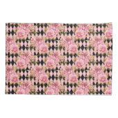 ピンクロかわいらしーズオンハーレクイン 枕カバー (裏面)