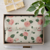 ピンクロかわいらしーゼパステルピンクパターン 薄葉紙 (ギフト)