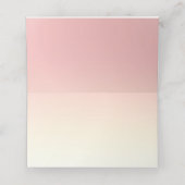 ピンクロエレガントーズテーブル座席表 プレイスカード (内部開封)