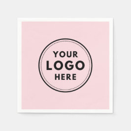 ピンクロゴカスタムプロフェッショナル事業 スタンダードカクテルナプキン