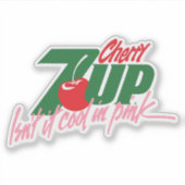 ピンクロゴクールのステッカーに入らない シール (正面)