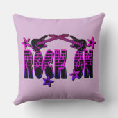 ピンクロゴロックオンギター&スターズ装飾用クッション クッション (裏面)