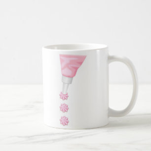 ピンクロゼットつや消し コーヒーマグカップ