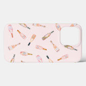 ピンクロゼバラワインボトルウォーター色イラストレーション Case-Mate iPhoneケース (裏面 (横))