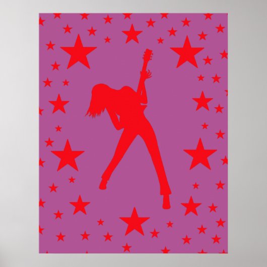 ピンクロックスターポスター ポスター (正面)