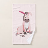 ピンクロバ バスタオルセット (ハンドタオル)