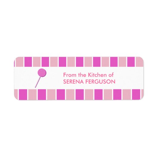 ピンクロリポップ ラベル (正面)