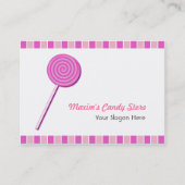 ピンクロリポップ 名刺 (正面)