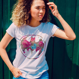 ピンクローズこうもり信号 Tシャツ