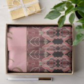 ピンクローズとブルゴーニュ 薄葉紙 (ギフト)