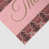 ピンクローズとブルゴーニュ 薄葉紙 (詳細)