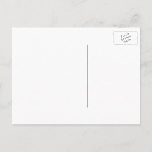 ピンクローズのヴィンテージウェディングカップルたった今結婚しました 案内ポストカード (裏面)