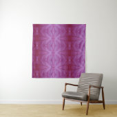 ピンクローズイカットアンドポーフ タペストリー (インサイチュ(横))