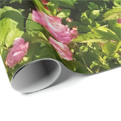 ピンクローズイン開花 ラッピングペーパー (ロールコーナー)