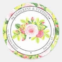 ピンクローズウォーターカラーボホフローラ差出人住所