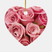 ピンクローズエレガンスカスタマイズ-  セラミックオーナメント (裏面)