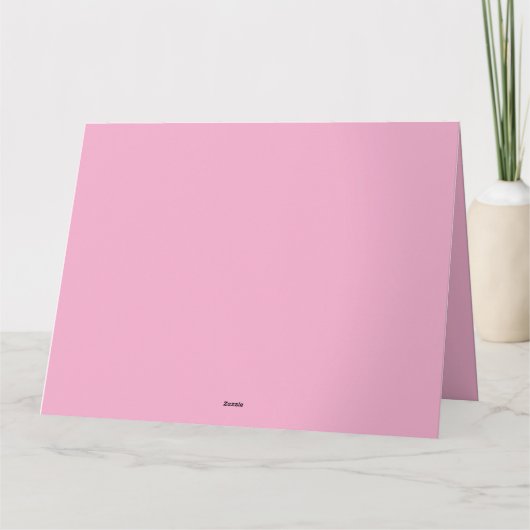 ピンクローズエレガンス カード (裏面)