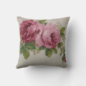 ピンクローズエレガンス クッション (裏面)