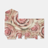 ピンクローズエレガントブライダルシャワーシャビーシック フェイバーボックス (折り畳みなし)