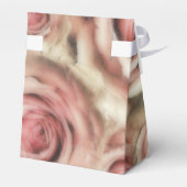 ピンクローズエレガントブライダルシャワーシャビーシック フェイバーボックス (裏面サイド)