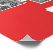 ピンクローズエレガント壁紙 |家族の写真と文字 ポスター (角)