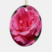 ピンクローズオーナメント セラミックオーナメント (右)