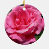 ピンクローズオーナメント セラミックオーナメント (裏面)
