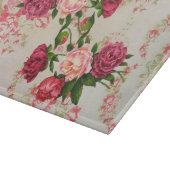 ピンクローズガラスのカッティングボード カッティングボード (角)