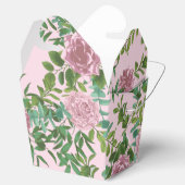 ピンクローズガーデン春の結婚式 フェイバーボックス (オープン)