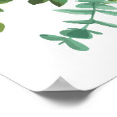 ピンクローズガーデン春の結婚式 ポスター (角)