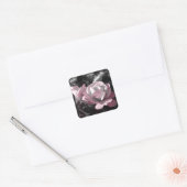 ピンクローズガーデン スクエアシール (封筒)