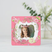 ピンクローズガールズ写真第3期パーティー 招待状 (スタンド正面)