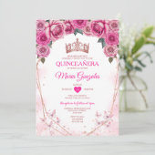 ピンクローズキンセアニラクラウンバタフライ15アノス 招待状 (スタンド正面)