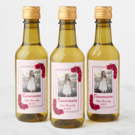 ピンクローズキンセアニラ ワインラベル