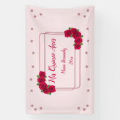 ピンクローズキンセアニラ 横断幕 (縦)