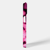 ピンクローズクォーツ瑪瑙ジオデス抽象芸術パターン Case-Mate iPhoneケース (裏面 / 右)