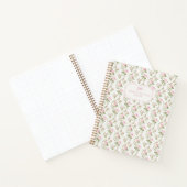 ピンクローズグランドミレニアル&コテージコア ノートブック (内部)