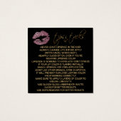 ピンクローズグリッターリップ2 – 適用方法 (裏面)