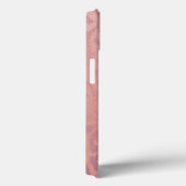 ピンクローズゴルフグリッターヒョウの質感 Case-Mate iPhoneケース (裏面 / 右)