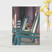 ピンクローズサンライズ – マーサズヴィネヤード カード (黄色い花)