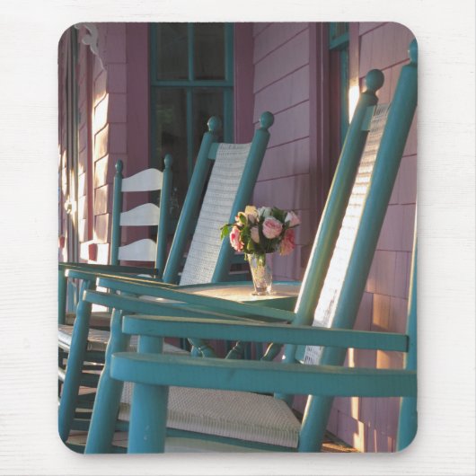 ピンクローズサンライズ – マーサズヴィネヤード マウスパッド (正面)