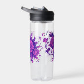 ピンクローズシームレス ウォーターボトル (右面)