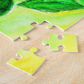 ピンクローズジグソーパズル絵画ズ ジグソーパズル (側面)