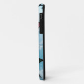 ピンクローズステンドグラスiPhoneケース 日常使いスタイル Case-Mate iPhoneケース (裏面/左)