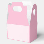 ピンクローズソフトホワ淡い色のイトパステル無地のカラー フェイバーボックス (オープン)