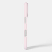 ピンクローズソフトホワ淡い色のイトパステル無地のカラー Case-Mate iPhoneケース (裏面 / 右)