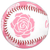 ピンクローズソフトボール ソフトボール (正面左)